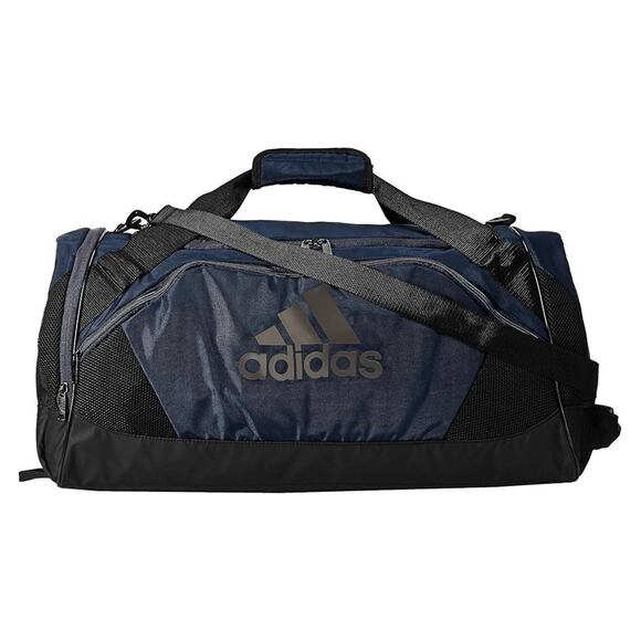 adidas Team Issue 2 Medium Duffel Bag Team Navy Blue One Size NEW FREE SHIPPING - Picture 1 of 8